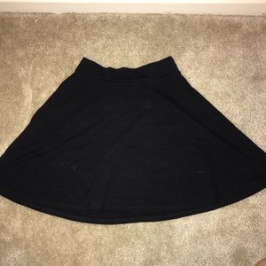 Black Skater Skirt